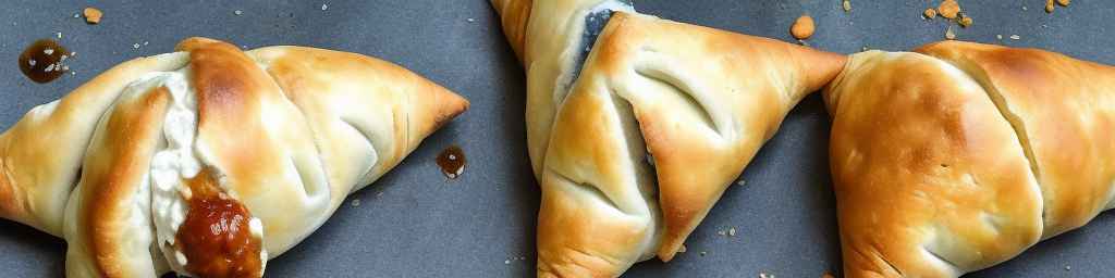 Ricotta and meatball turnover