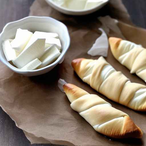 Ricotta and String Cheese Turnover