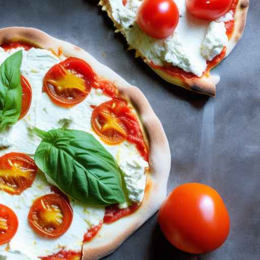 Ricotta and Tomato Pizza