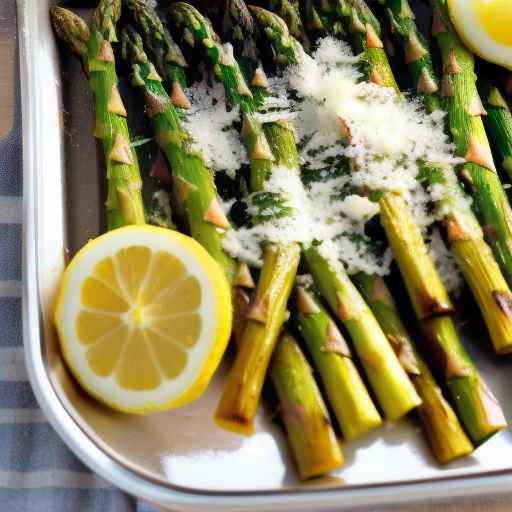 Roasted Asparagus with Lemon and Parmesan