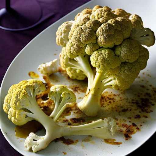 Roasted Cauliflower with Turmeric and Cumin