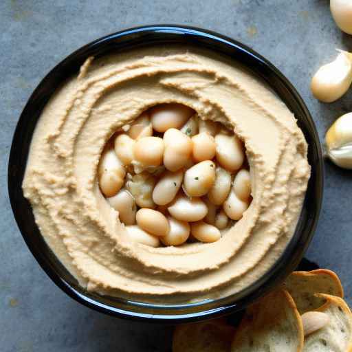 Roasted Garlic and White Bean Hummus