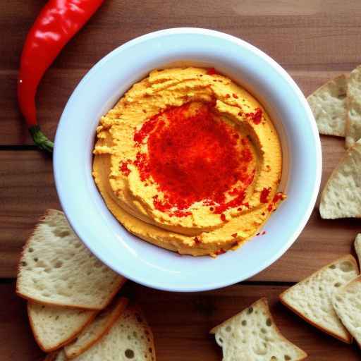 Roasted Pepper and Feta Hummus