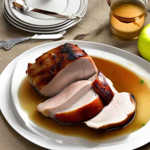 Roasted Pork Loin with Apple Cider Gravy