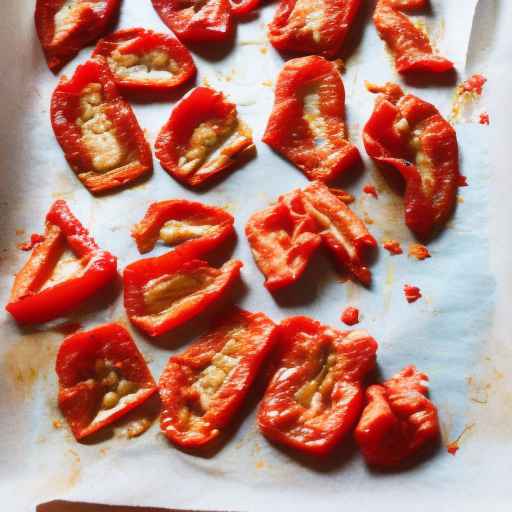 Roasted Red Pepper and Feta Foldovers