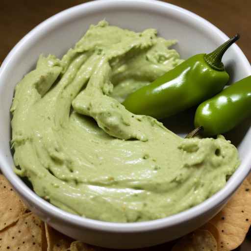 Roasted Serrano Pepper Lime Dip