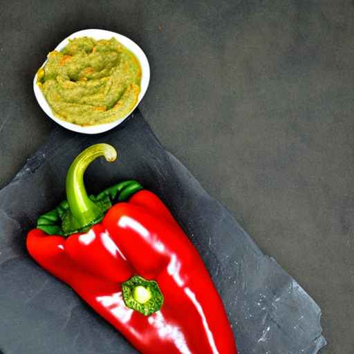 Roasted Sweet Pepper and Herb Spread