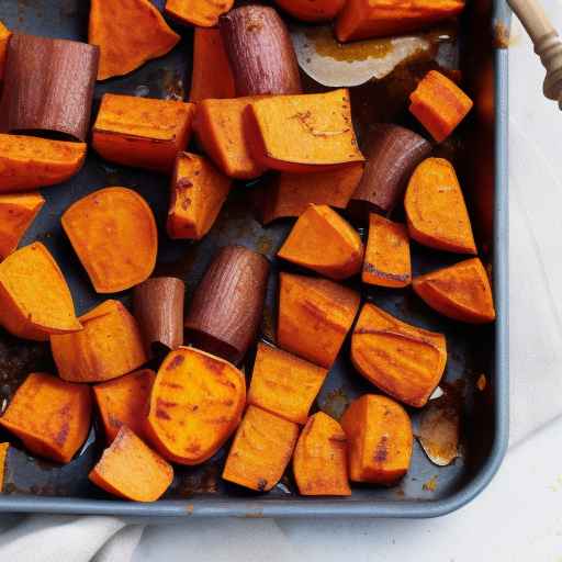 Roasted Sweet Potatoes with Honey and Cinnamon