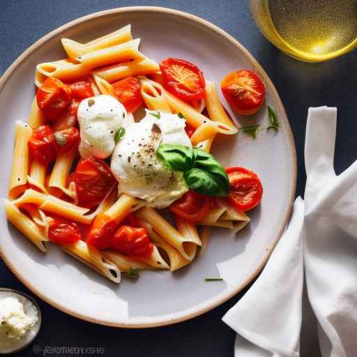 Roasted Tomato and Burrata Pasta