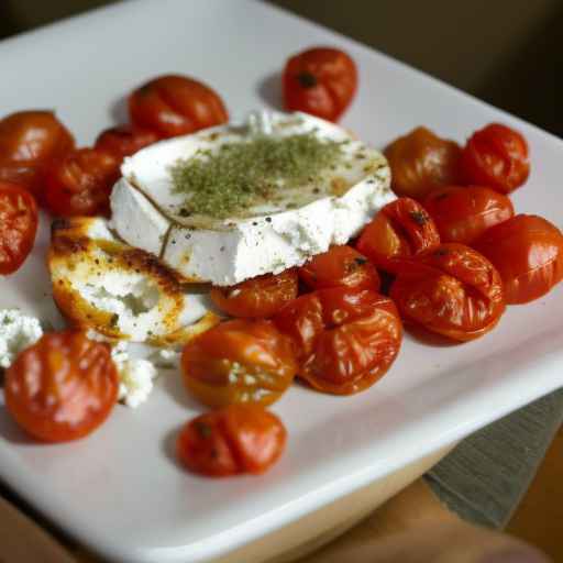 Roasted tomato and goat cheese