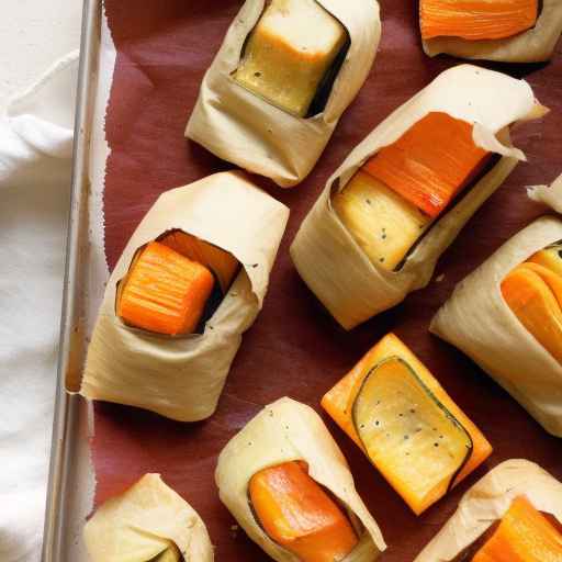 Roasted Vegetable and Cheese Foldovers