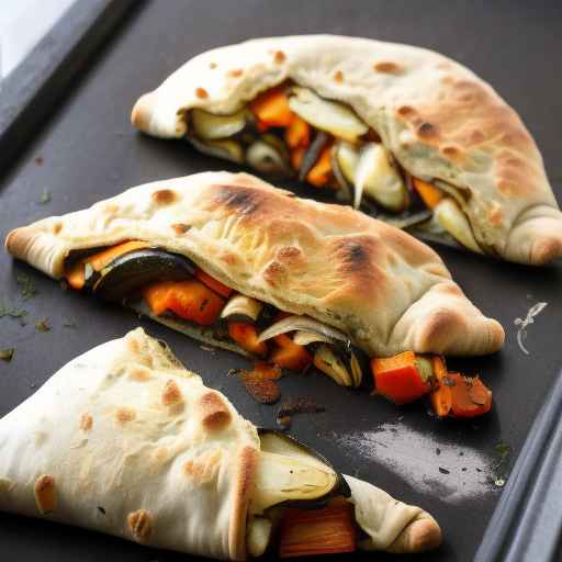 Roasted Vegetable Calzone