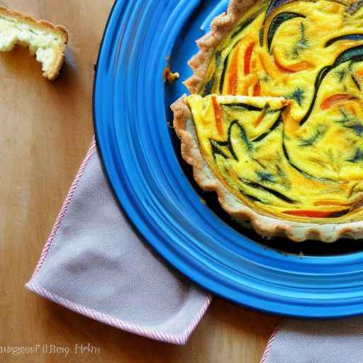 Roasted Vegetable Quiche