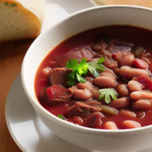 Romanian Borscht with Pork and Beans