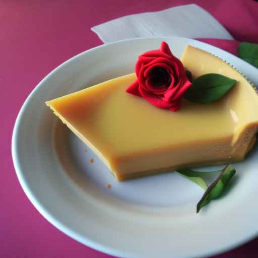 Rose Flan