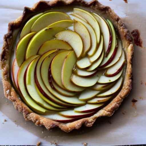 Rosemary Olive Oil Tart with Apples