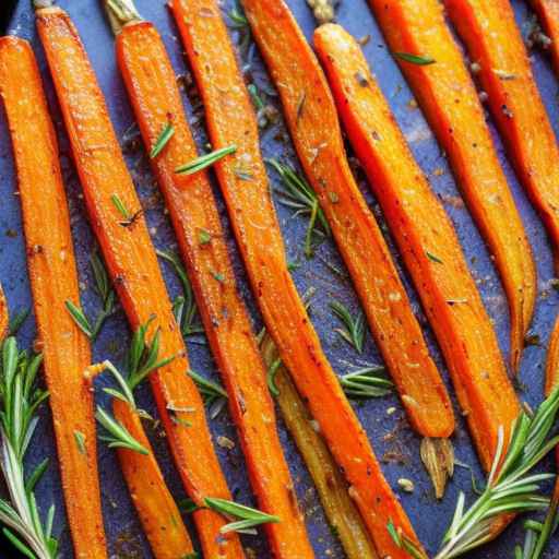 Rosemary Roasted Carrots