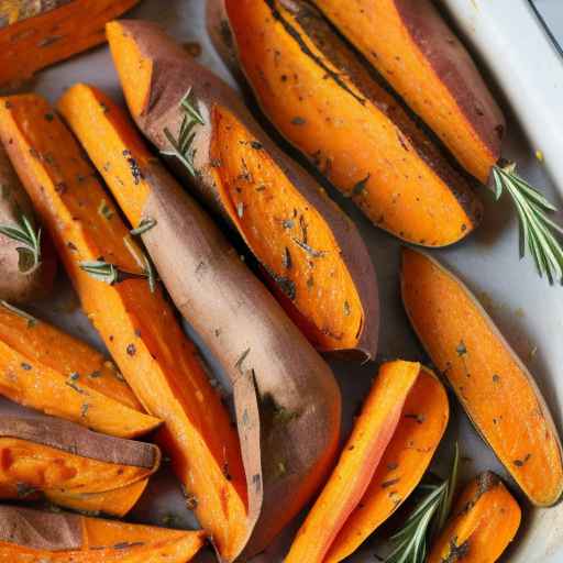 Rosemary Roasted Sweet Potatoes