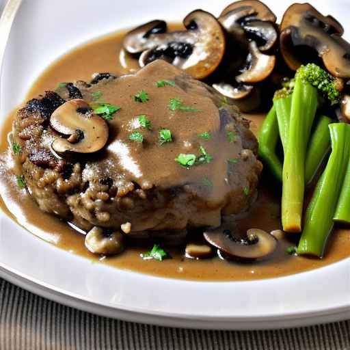 Salisbury Steak with Mushroom Gravy