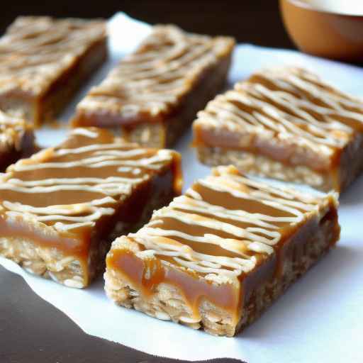 Salted Caramel Macchiato Oat Bars