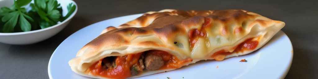 Sausage and Mozzarella Calzone