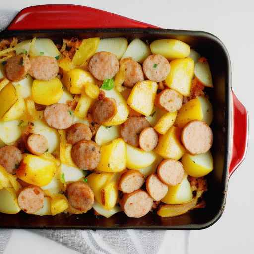 Sausage and Potato Bake