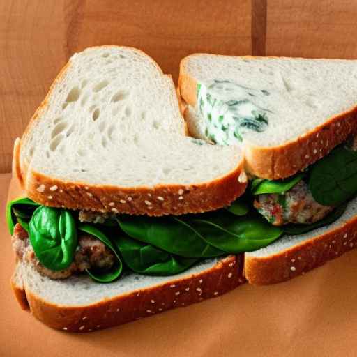 Sausage and Spinach Foldover Sandwiches