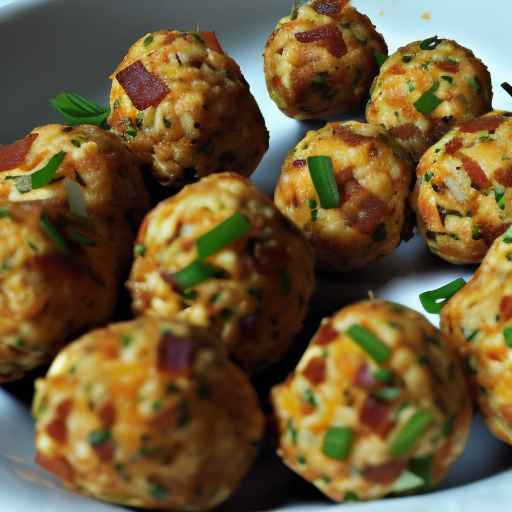 Savory Bacon and Cheddar Balls