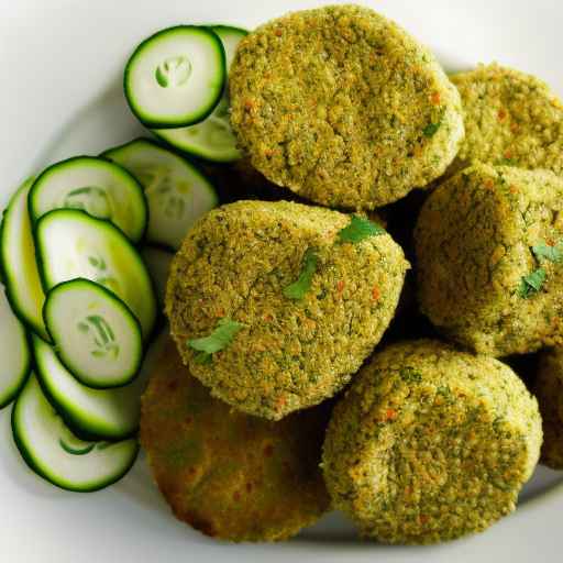 Sean's Falafel and Cucumber Sauce