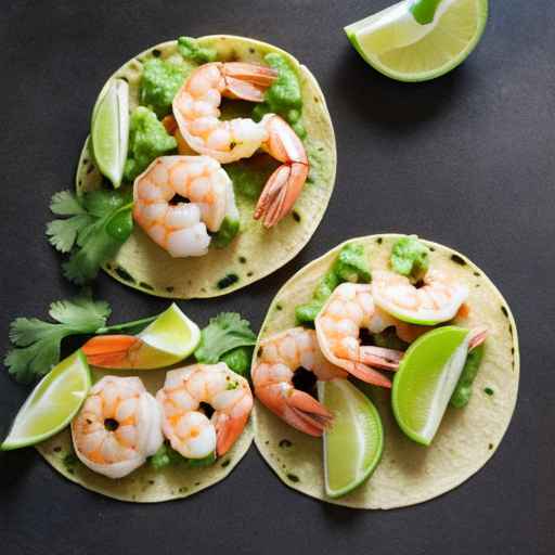 Shrimp and Avocado Tacos