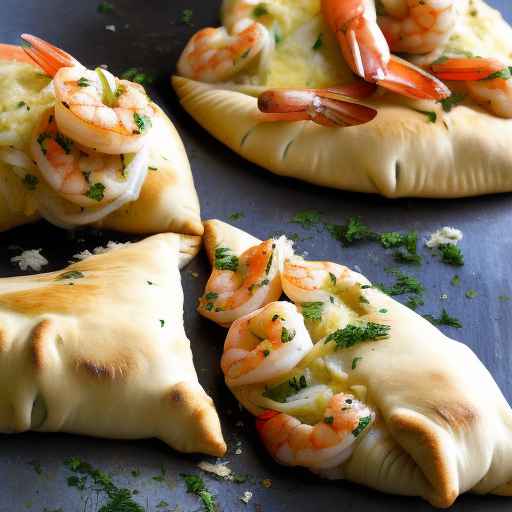 Shrimp Scampi Calzone