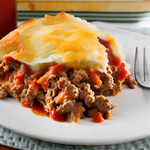 Sloppy Joe casserole