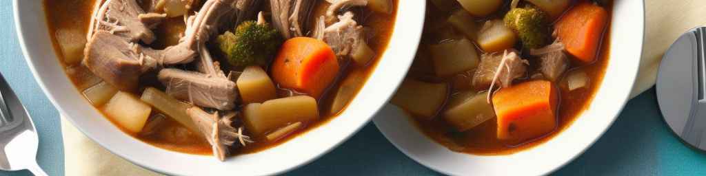 Slow Cooker Pork and Vegetable Stew
