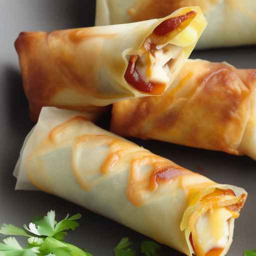 Smoked Gouda Egg Rolls