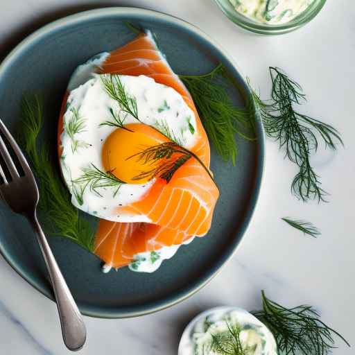 Smoked Salmon and Egg Salad with Dill Cream Cheese