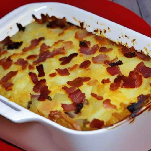 Smoky Bacon and Potato Casserole