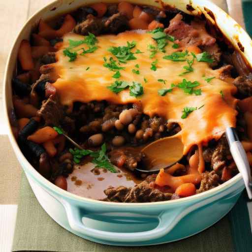 Smoky Beef and Bean Casserole