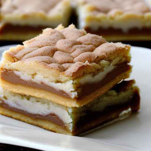 Snickerdoodle Bars