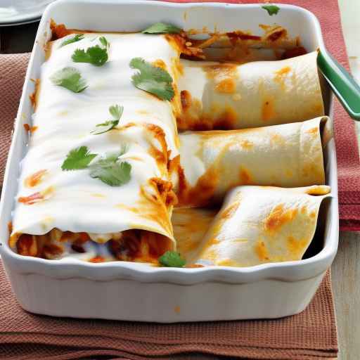 Sour Cream and Onion Enchiladas