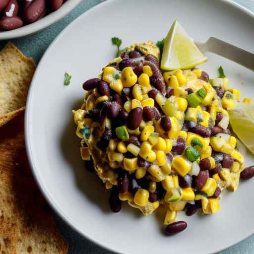 Southwestern Egg Salad with Black Beans and Corn