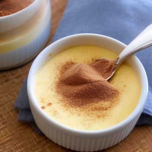 Spanish Vanilla Pudding with Cinnamon