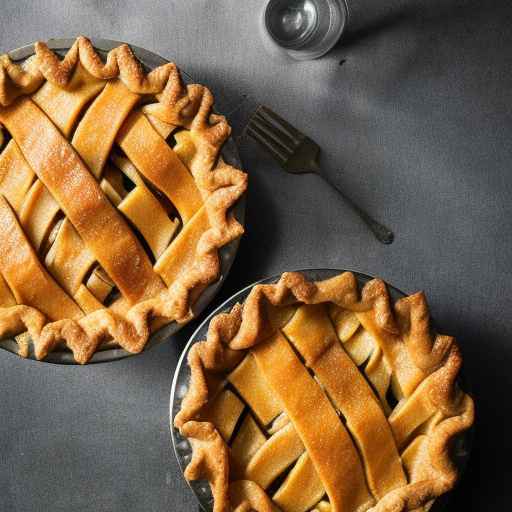 Spiced Sweet Potato and Pear Pie