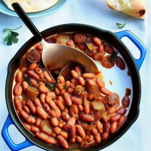 Spicy Bean and Sausage Casserole