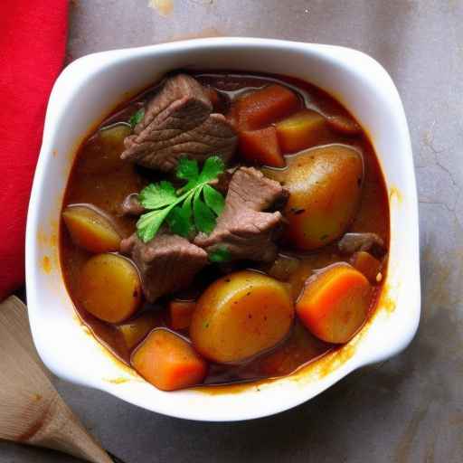 Spicy Beef Stew with Potatoes