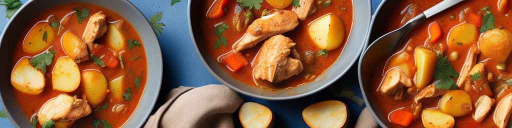 Spicy Chicken Stew with Potatoes