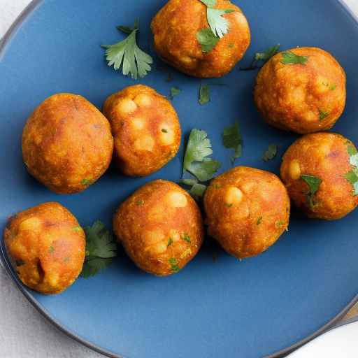 Spicy chickpea balls