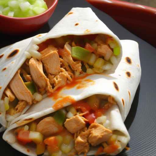 Spicy Chipotle Chicken Burrito