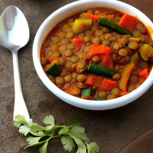 Spicy Lentil and Vegetable Stew