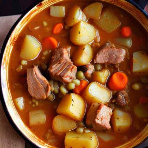 Spicy Pork and Potato Stew