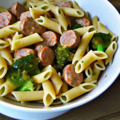 Spicy Sausage and Broccoli Pasta